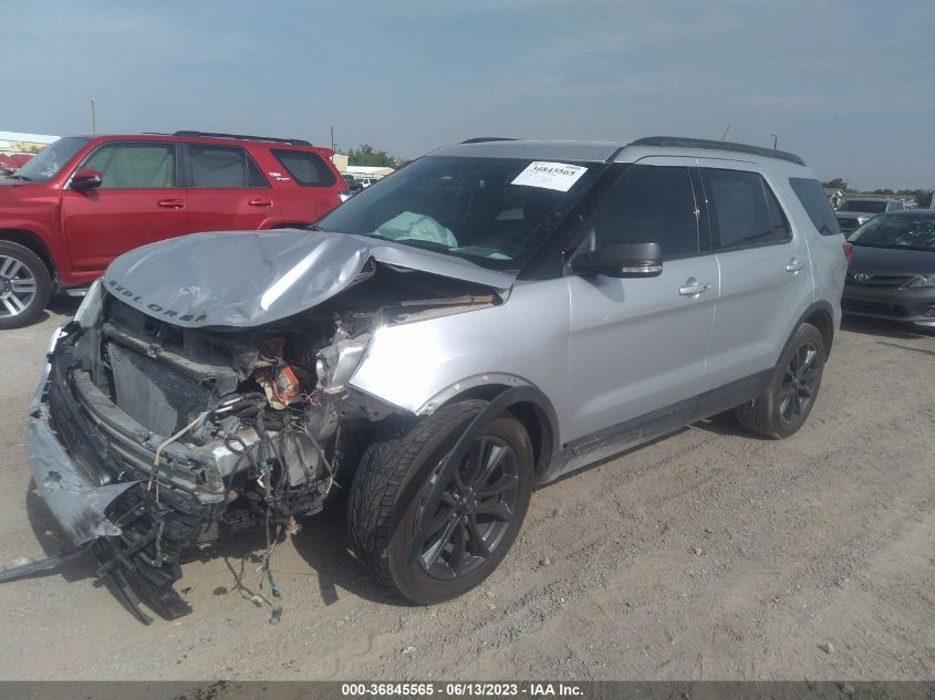 2018 FORD EXPLORER XLT - 1FM5K7D85JGA35503