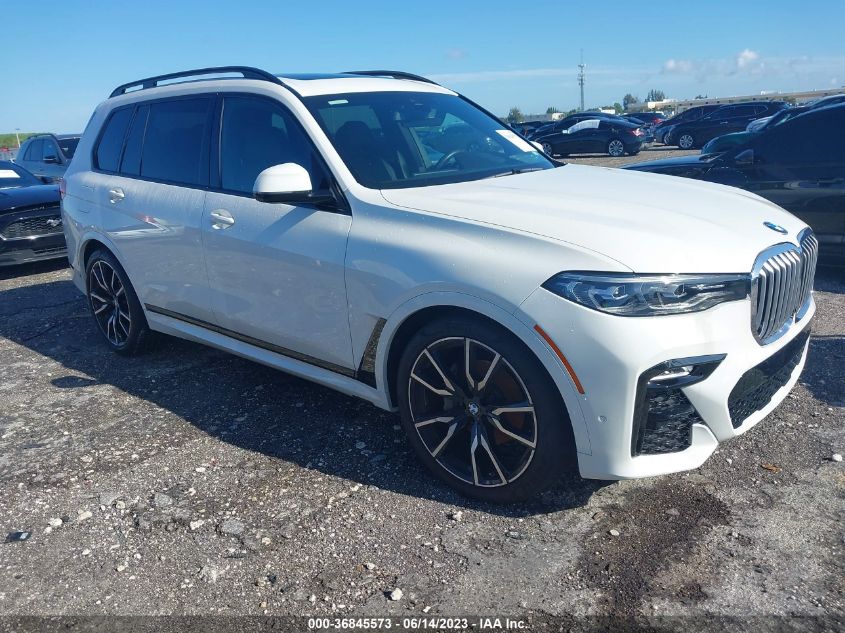 2021 BMW X7 XDRIVE40I - 5UXCW2C08M9G52290