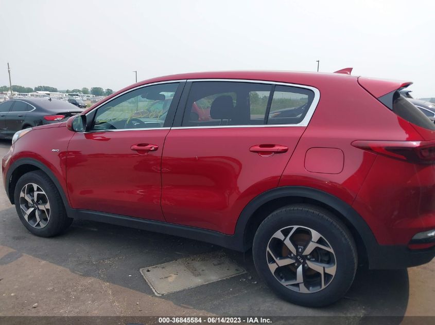 2021 KIA SPORTAGE LX - KNDPMCAC0M7943337
