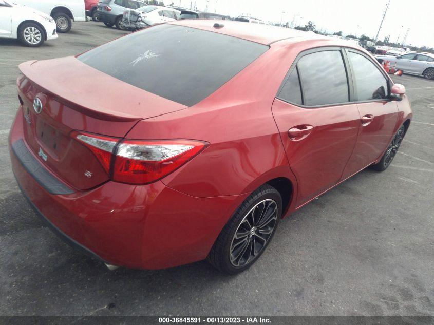 2014 TOYOTA COROLLA L/LE/S/S PLUS/LE PLUS - 5YFBURHEXEP172289