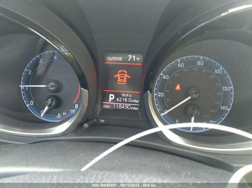2014 TOYOTA COROLLA L/LE/S/S PLUS/LE PLUS - 5YFBURHEXEP172289