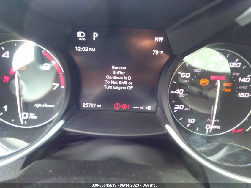 2019 ALFA ROMEO GIULIA TI LUSSO - ZARFAMBN9K7612267