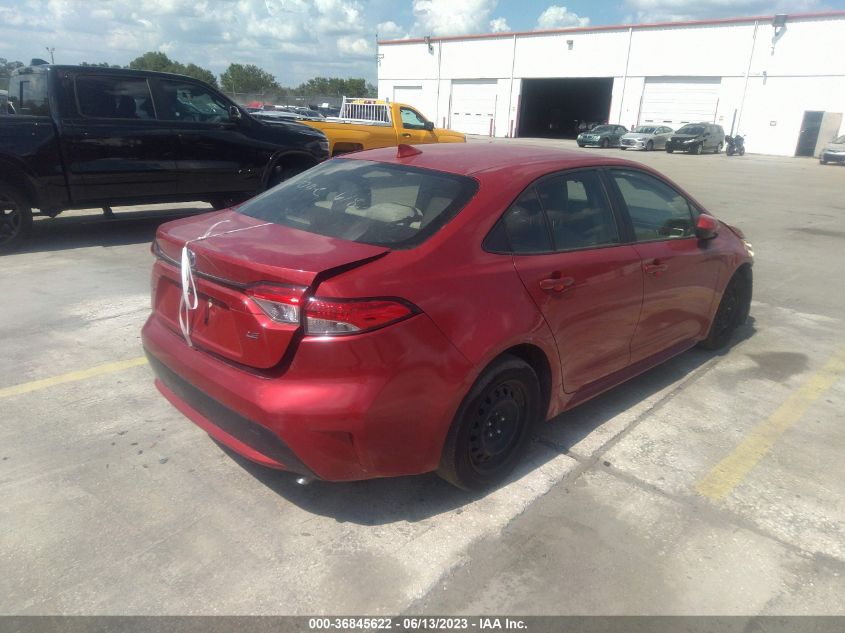 2021 TOYOTA COROLLA LE - JTDEPMAE1MJ134468
