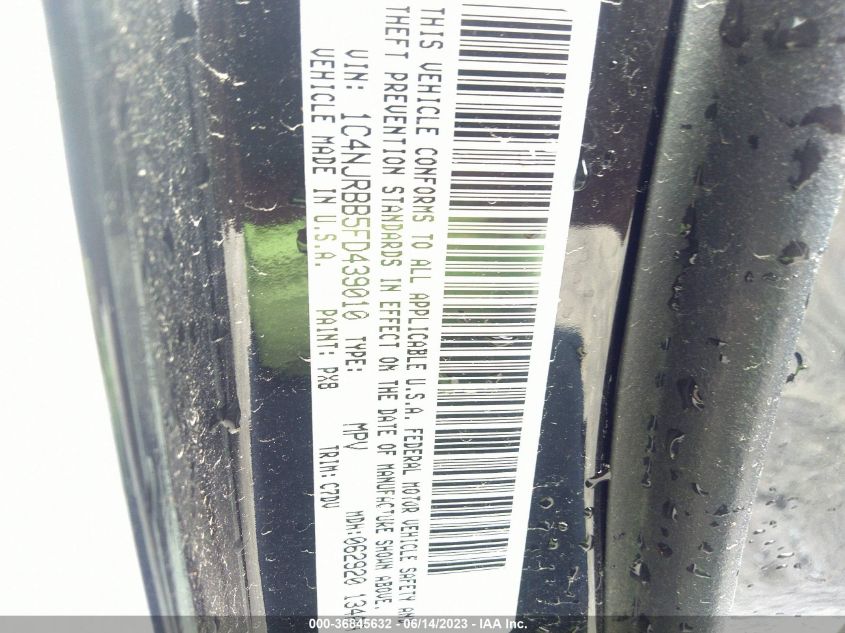 2015 JEEP PATRIOT ALTITUDE EDITION - 1C4NJRBB5FD439010