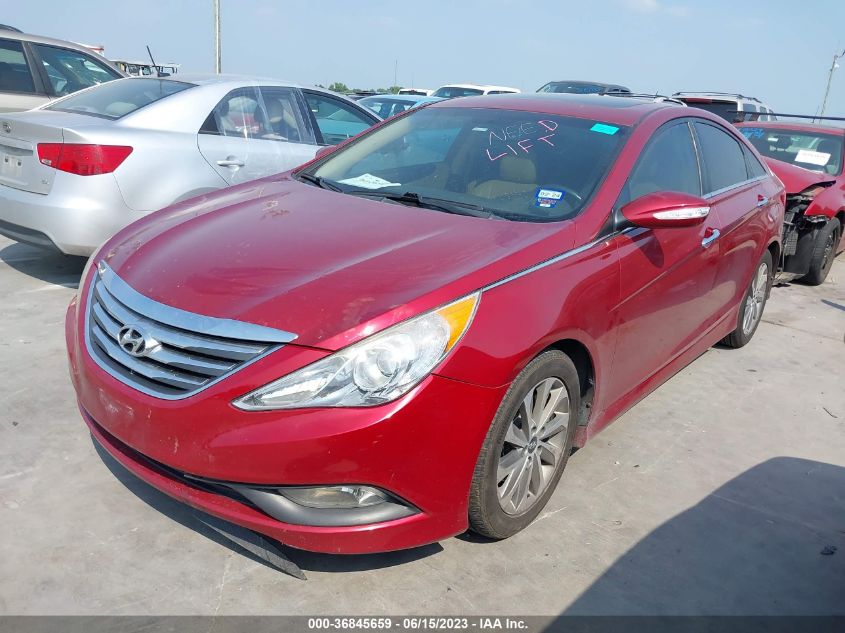 2014 HYUNDAI SONATA SE/LIMITED - 5NPEC4AC2EH828686