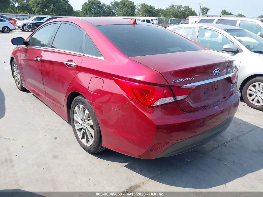 2014 HYUNDAI SONATA SE/LIMITED - 5NPEC4AC2EH828686