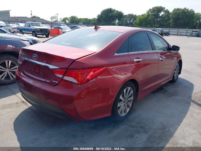 2014 HYUNDAI SONATA SE/LIMITED - 5NPEC4AC2EH828686