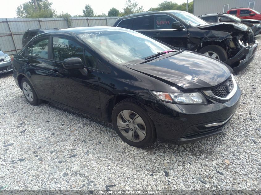 2014 HONDA CIVIC SEDAN LX - 19XFB2F54EE252402