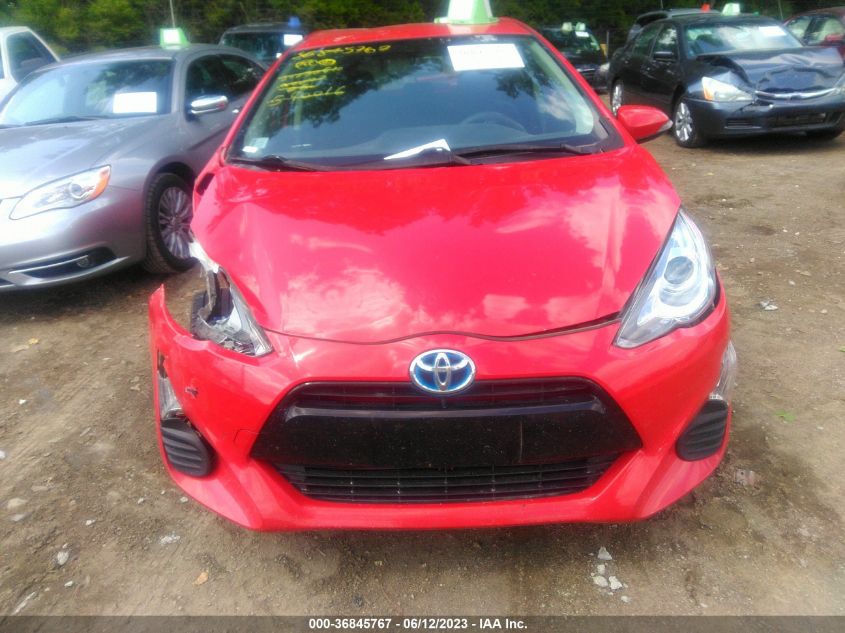 2016 TOYOTA PRIUS C ONE/TWO/THREE/FOUR - JTDKDTB30G1590016
