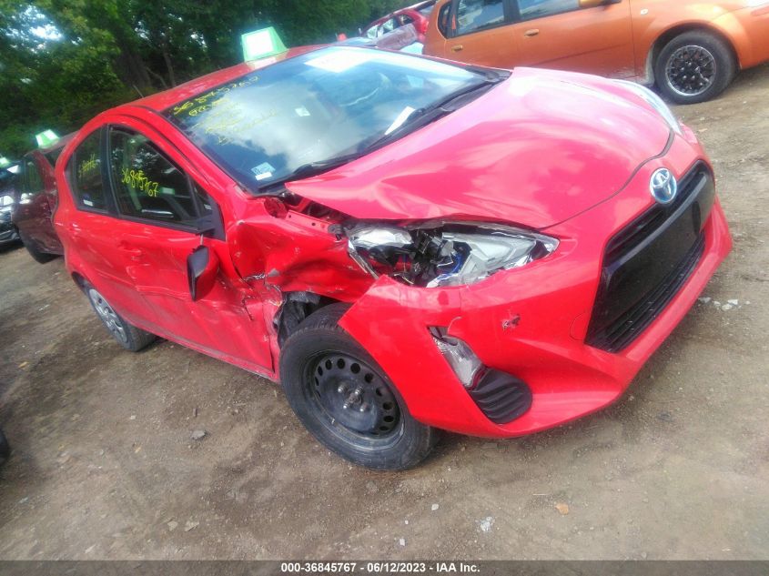 2016 TOYOTA PRIUS C ONE/TWO/THREE/FOUR - JTDKDTB30G1590016