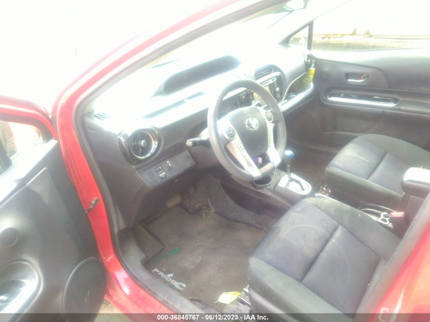2016 TOYOTA PRIUS C ONE/TWO/THREE/FOUR - JTDKDTB30G1590016