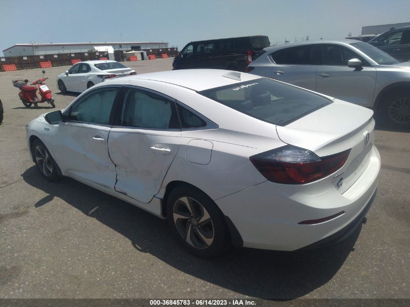2019 HONDA INSIGHT EX - 19XZE4F56KE031038