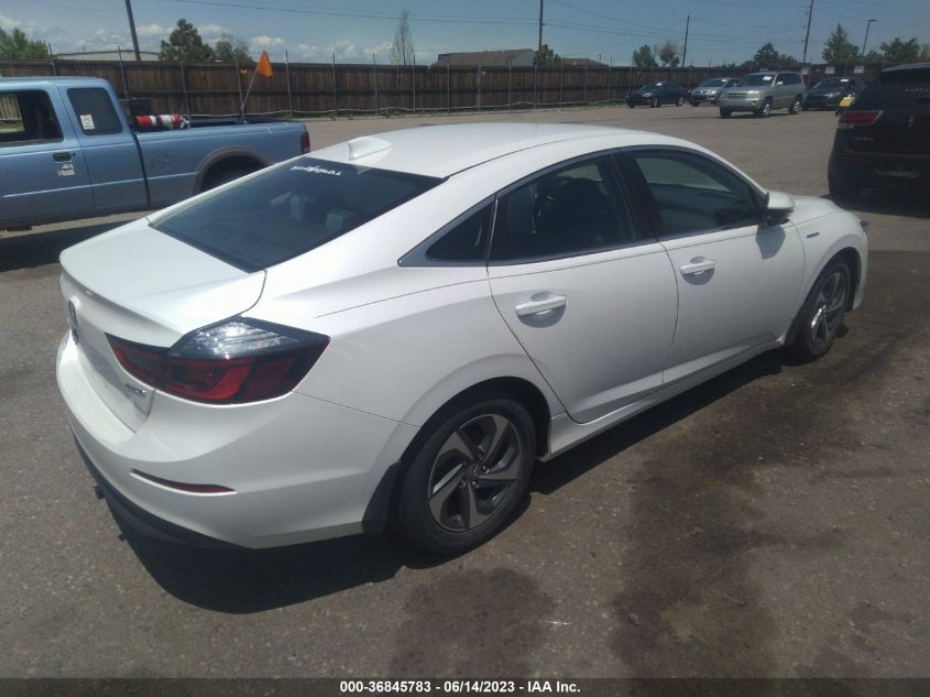 2019 HONDA INSIGHT EX - 19XZE4F56KE031038