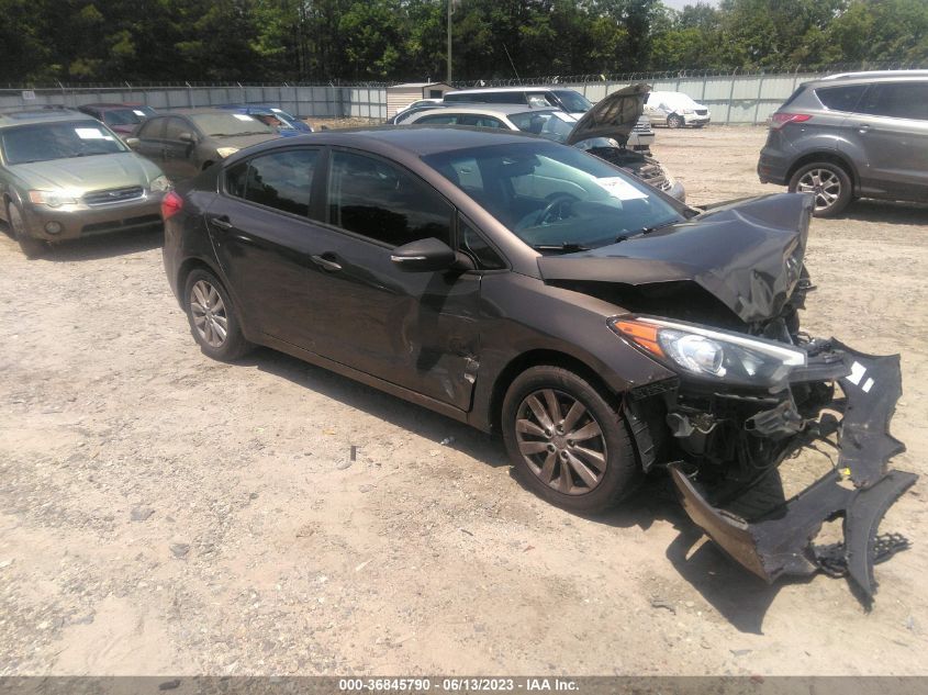 2014 KIA FORTE LX - KNAFX4A66E5249345