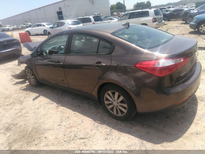 2014 KIA FORTE LX - KNAFX4A66E5249345