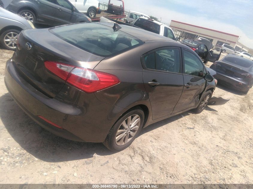 2014 KIA FORTE LX - KNAFX4A66E5249345