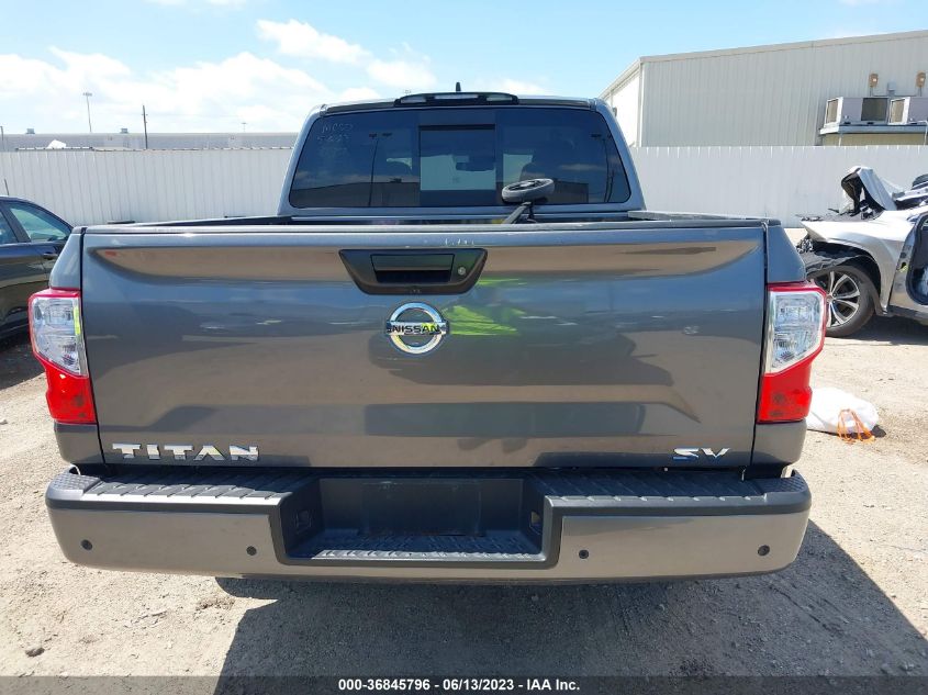 2022 NISSAN TITAN SV - 1N6AA1EE0NN104538