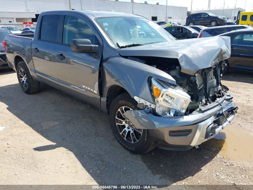 2022 NISSAN TITAN SV - 1N6AA1EE0NN104538