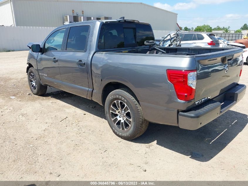 2022 NISSAN TITAN SV - 1N6AA1EE0NN104538