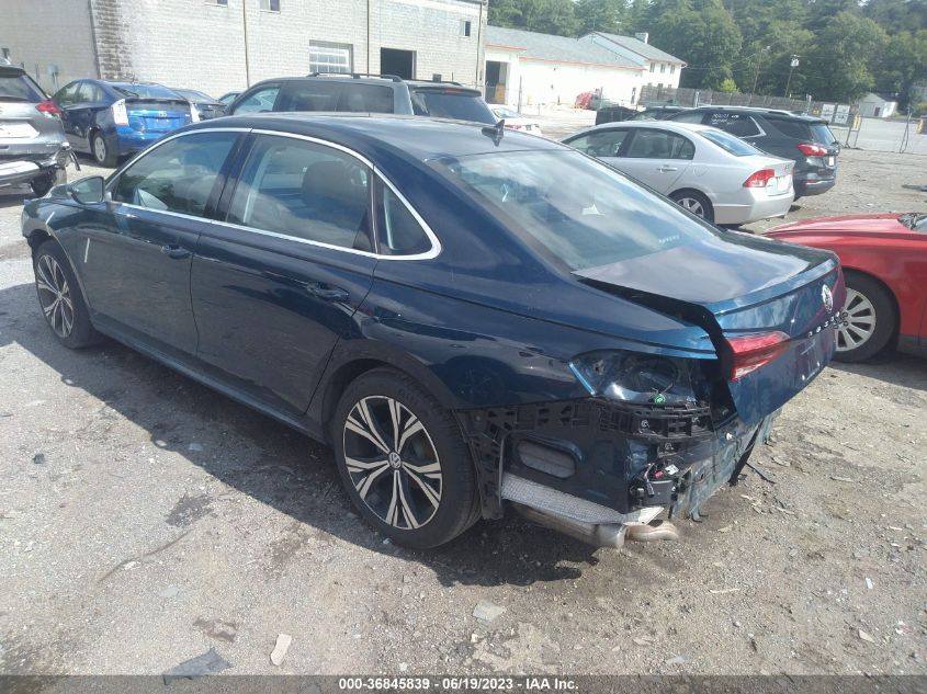 2020 VOLKSWAGEN PASSAT 2.0T SEL - 1VWCA7A3XLC004701