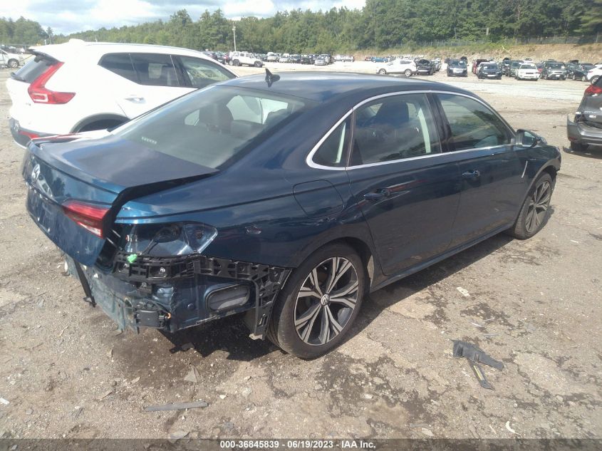 2020 VOLKSWAGEN PASSAT 2.0T SEL - 1VWCA7A3XLC004701