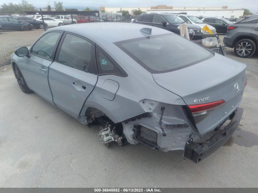 2023 HONDA CIVIC SEDAN SPORT - 2HGFE2F50PH505067