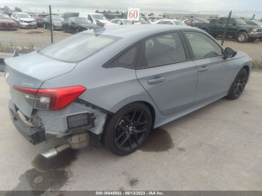 2023 HONDA CIVIC SEDAN SPORT - 2HGFE2F50PH505067