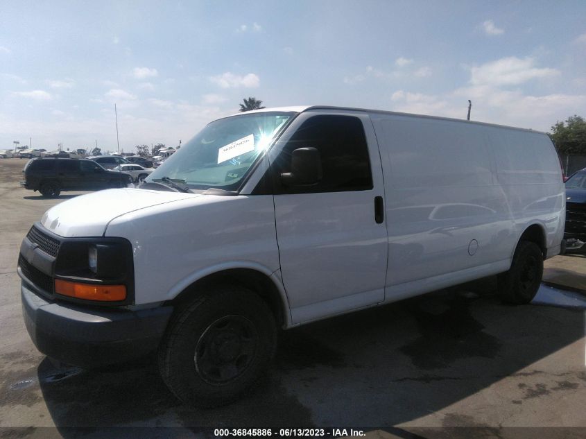 2013 CHEVROLET EXPRESS 3500 WORK VAN 1GCZGUCA2D1115472