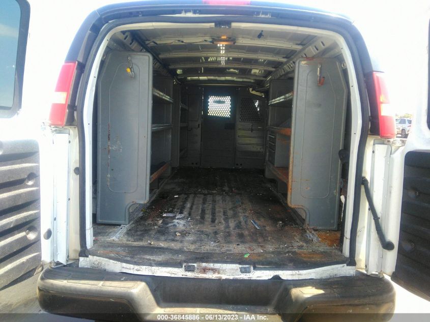 2013 CHEVROLET EXPRESS 3500 WORK VAN 1GCZGUCA2D1115472