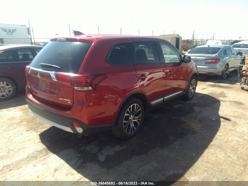 2017 MITSUBISHI OUTLANDER SE/SEL - JA4AD3A33HZ043283