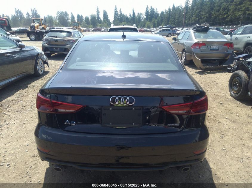 2020 AUDI A3 SEDAN S LINE PREMIUM - WAUBEGFF2LA103740