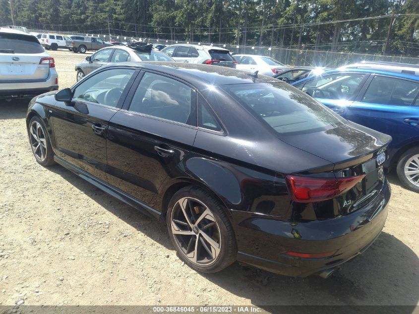 2020 AUDI A3 SEDAN S LINE PREMIUM - WAUBEGFF2LA103740