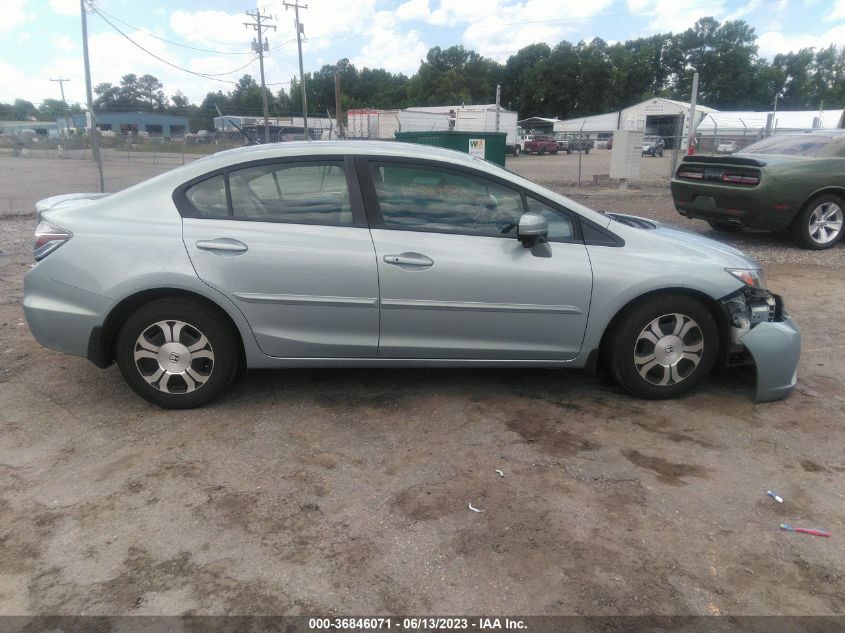 2014 HONDA CIVIC HYBRID 19XFB4F28EE000511