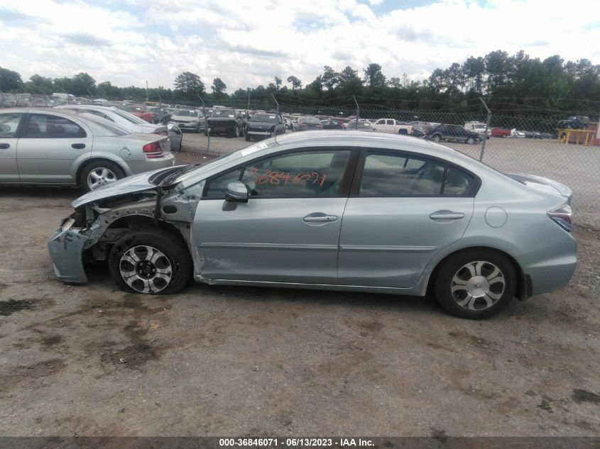 2014 HONDA CIVIC HYBRID 19XFB4F28EE000511