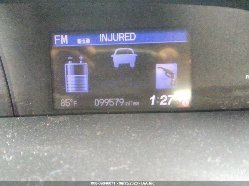 2014 HONDA CIVIC HYBRID 19XFB4F28EE000511