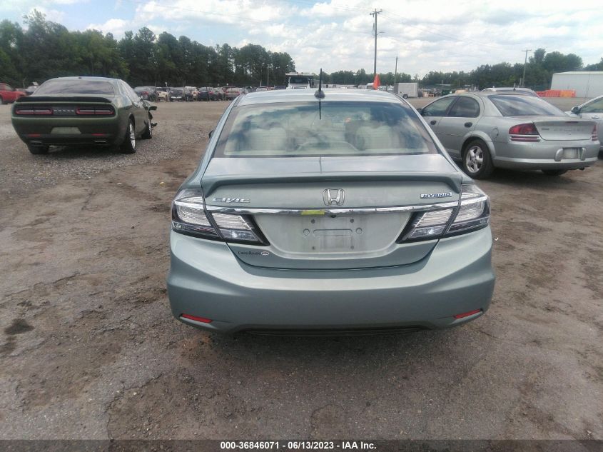 2014 HONDA CIVIC HYBRID 19XFB4F28EE000511
