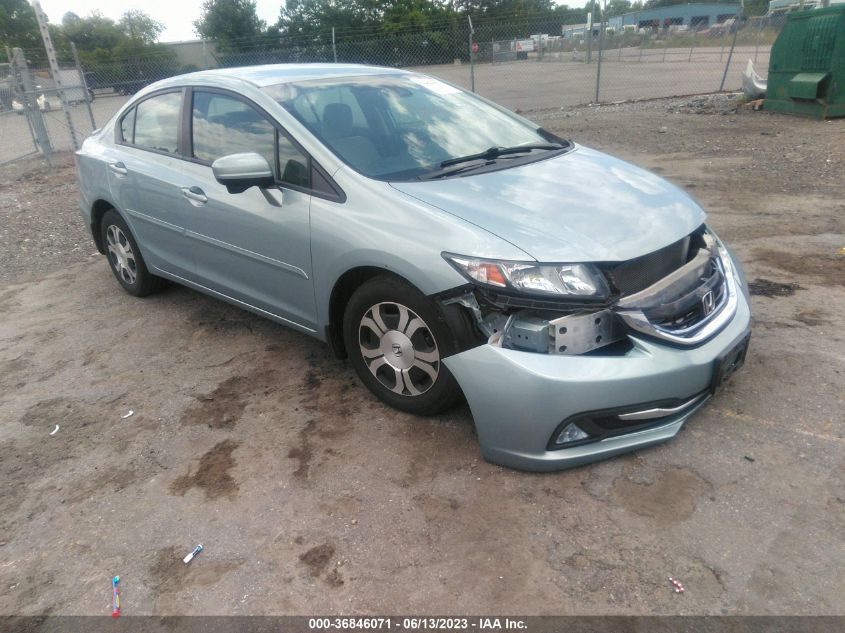 2014 HONDA CIVIC HYBRID - 19XFB4F28EE000511