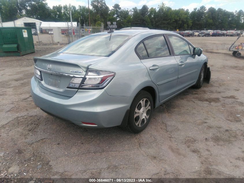 2014 HONDA CIVIC HYBRID 19XFB4F28EE000511