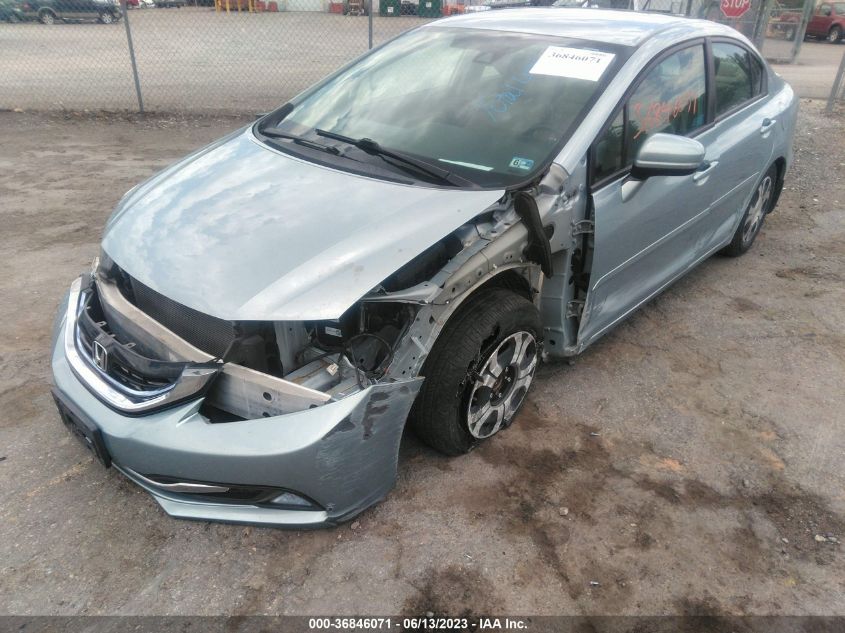 2014 HONDA CIVIC HYBRID 19XFB4F28EE000511