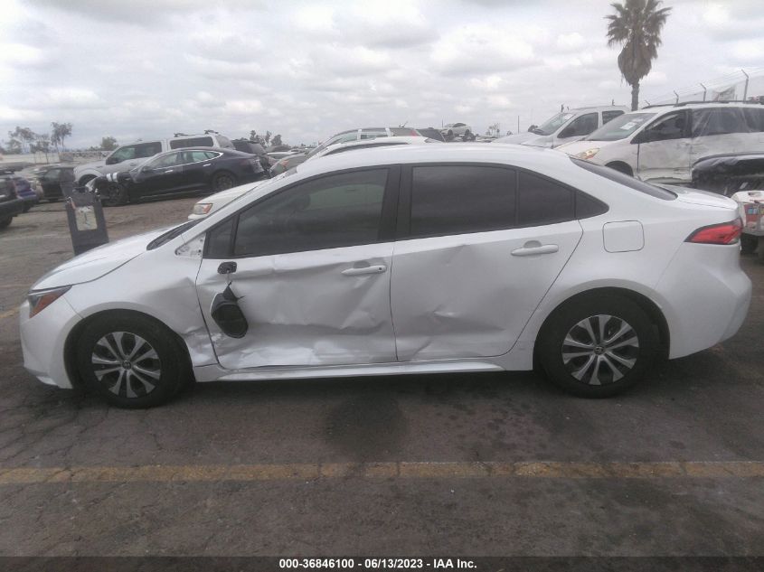 2022 TOYOTA COROLLA HYBRID LE - JTDEAMDE5N3000825