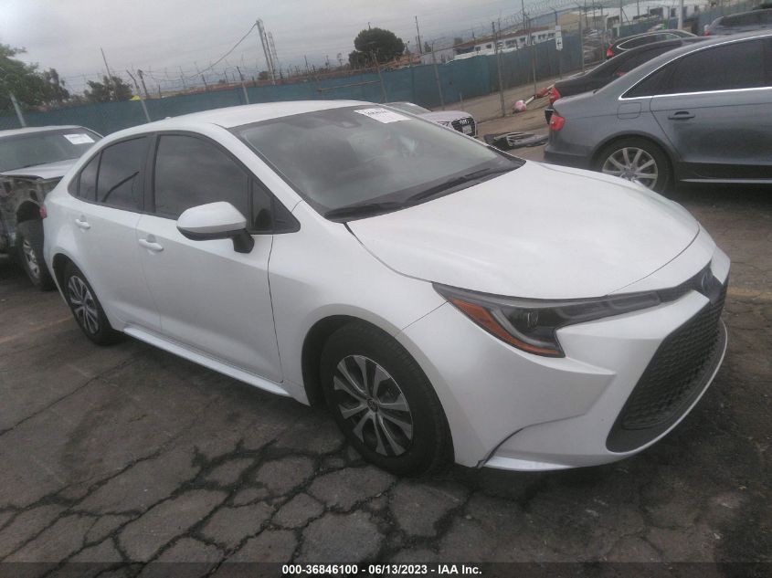 2022 TOYOTA COROLLA HYBRID LE - JTDEAMDE5N3000825