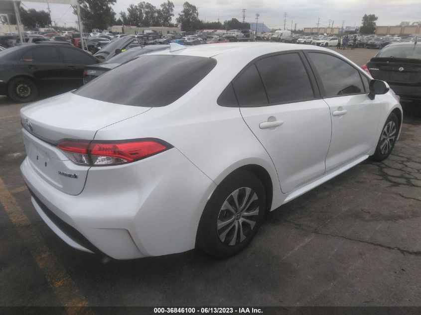 2022 TOYOTA COROLLA HYBRID LE - JTDEAMDE5N3000825