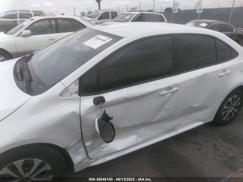 2022 TOYOTA COROLLA HYBRID LE - JTDEAMDE5N3000825