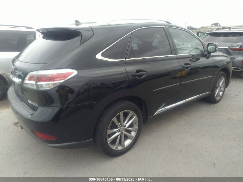 2013 LEXUS RX 450H - JTJBC1BA0D2065790