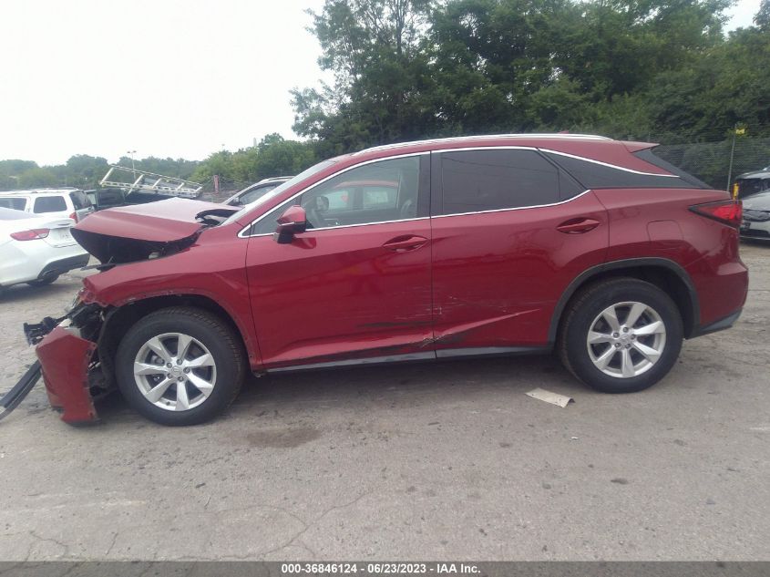 2016 LEXUS RX 350 - 2T2BZMCA9GC034718