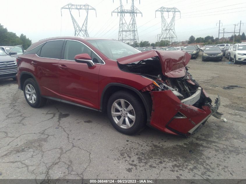 2016 LEXUS RX 350 - 2T2BZMCA9GC034718