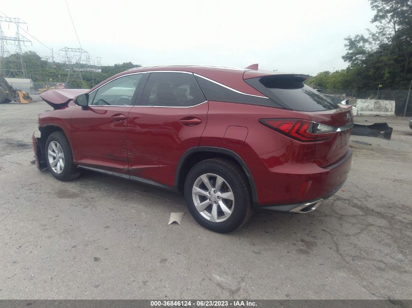 2016 LEXUS RX 350 - 2T2BZMCA9GC034718