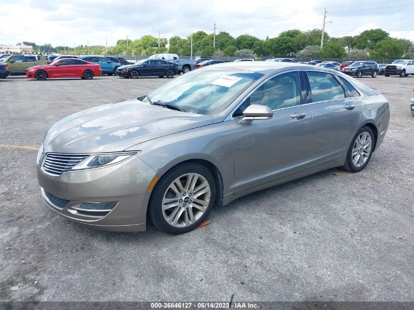 2016 LINCOLN MKZ - 3LN6L2G98GR624345