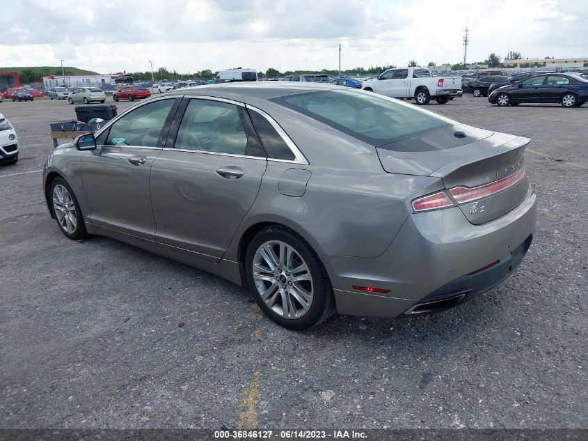 2016 LINCOLN MKZ - 3LN6L2G98GR624345