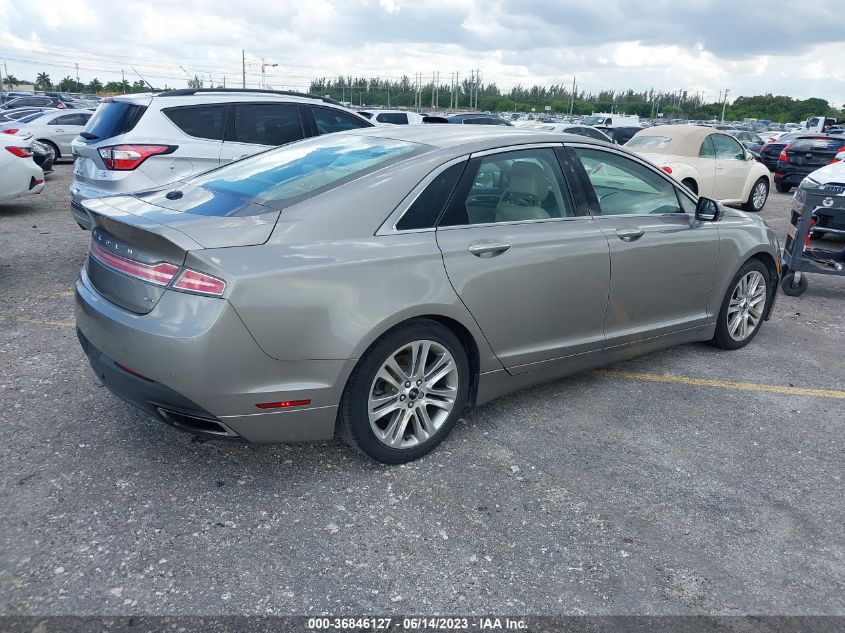 2016 LINCOLN MKZ - 3LN6L2G98GR624345